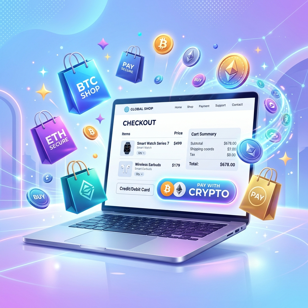 E-commerce Crypto Payment Solution